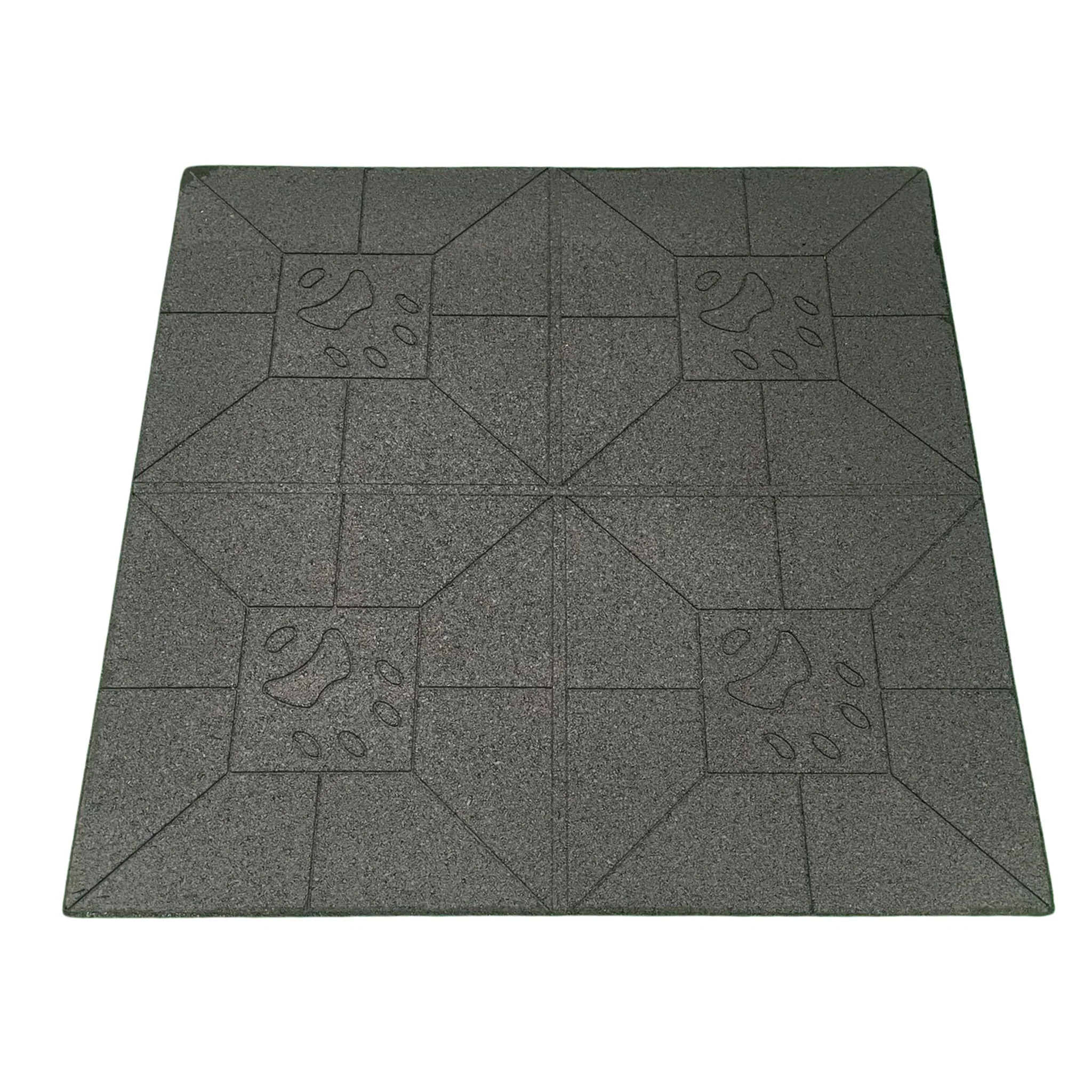 Flatline PRO Solid Grey Garage Gym Flooring Set – 27m² of 20mm Tiles - Image 7