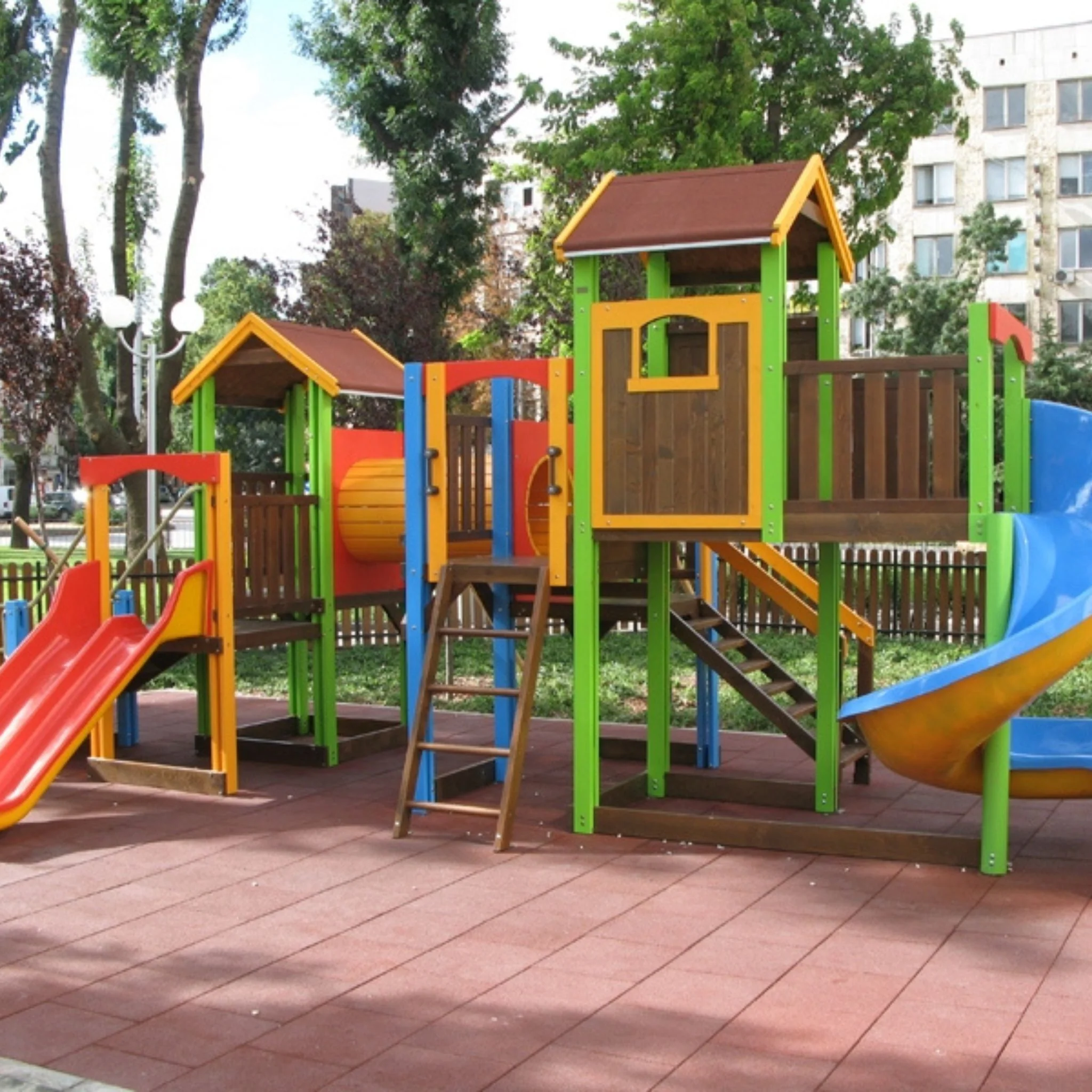 Cannons UK 50cm x 50cm x 20mm Rubber Playground Tiles (bulk discounts available) - Image 14