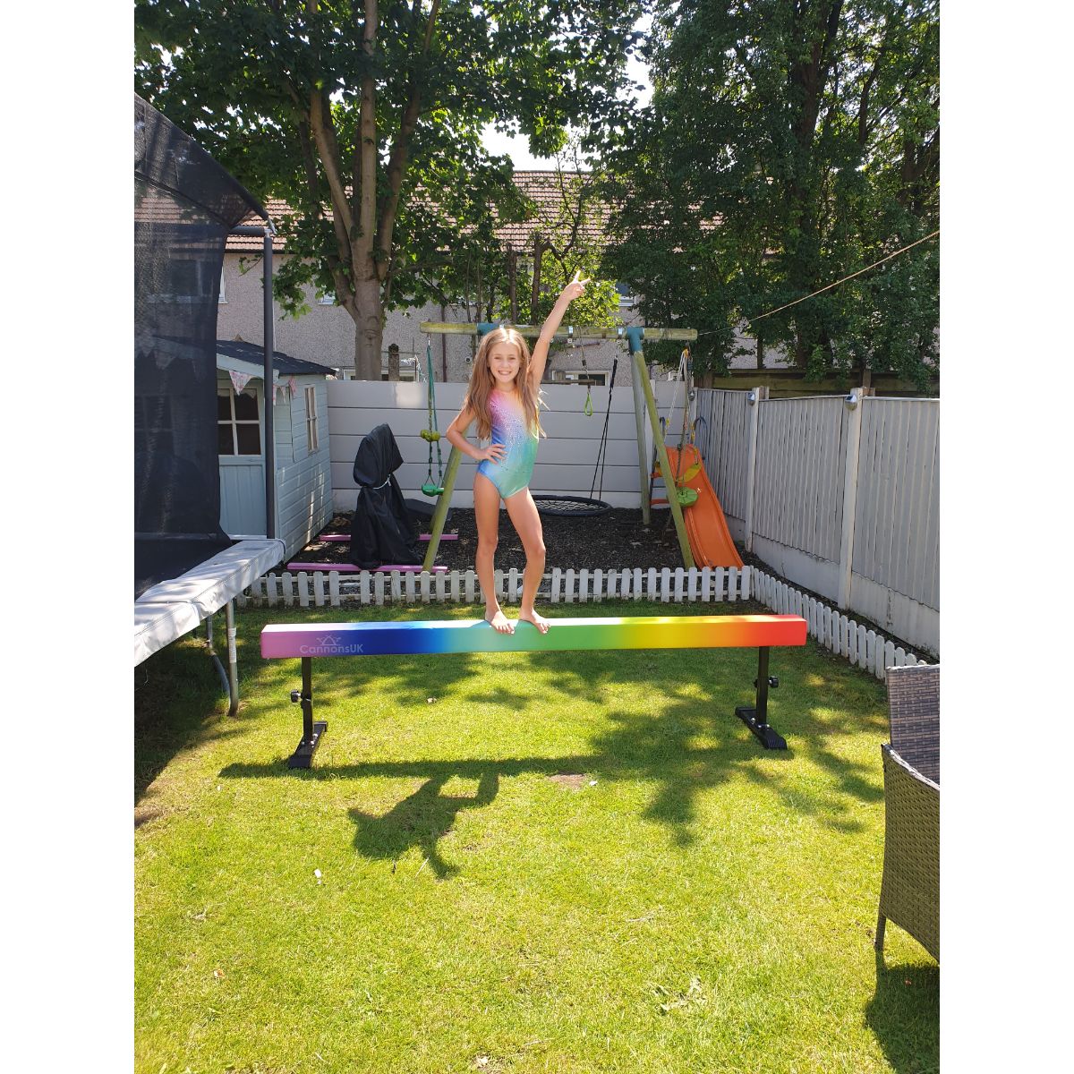Solid 8ft Gymnastics Beams, with wheels and adjustable legs Cannons UK - Image 18