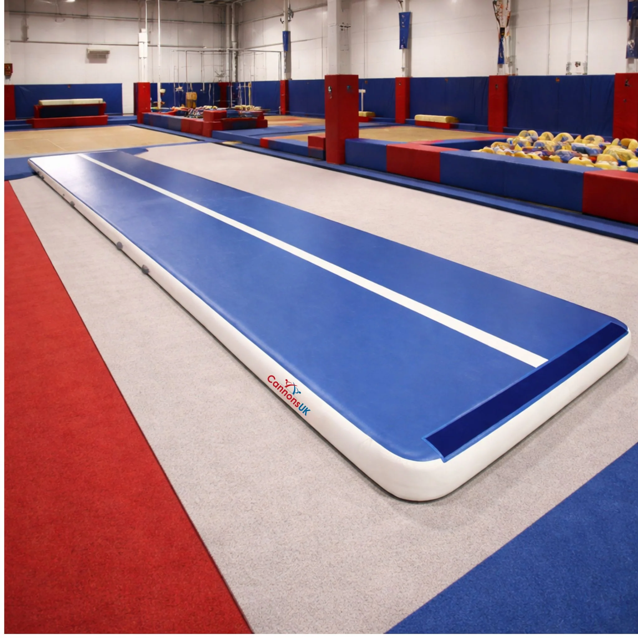 Air Track® 12m x 2m x 30cm – Inflatable Gymnastics Air Track Mat | Cannons UK - Image 2