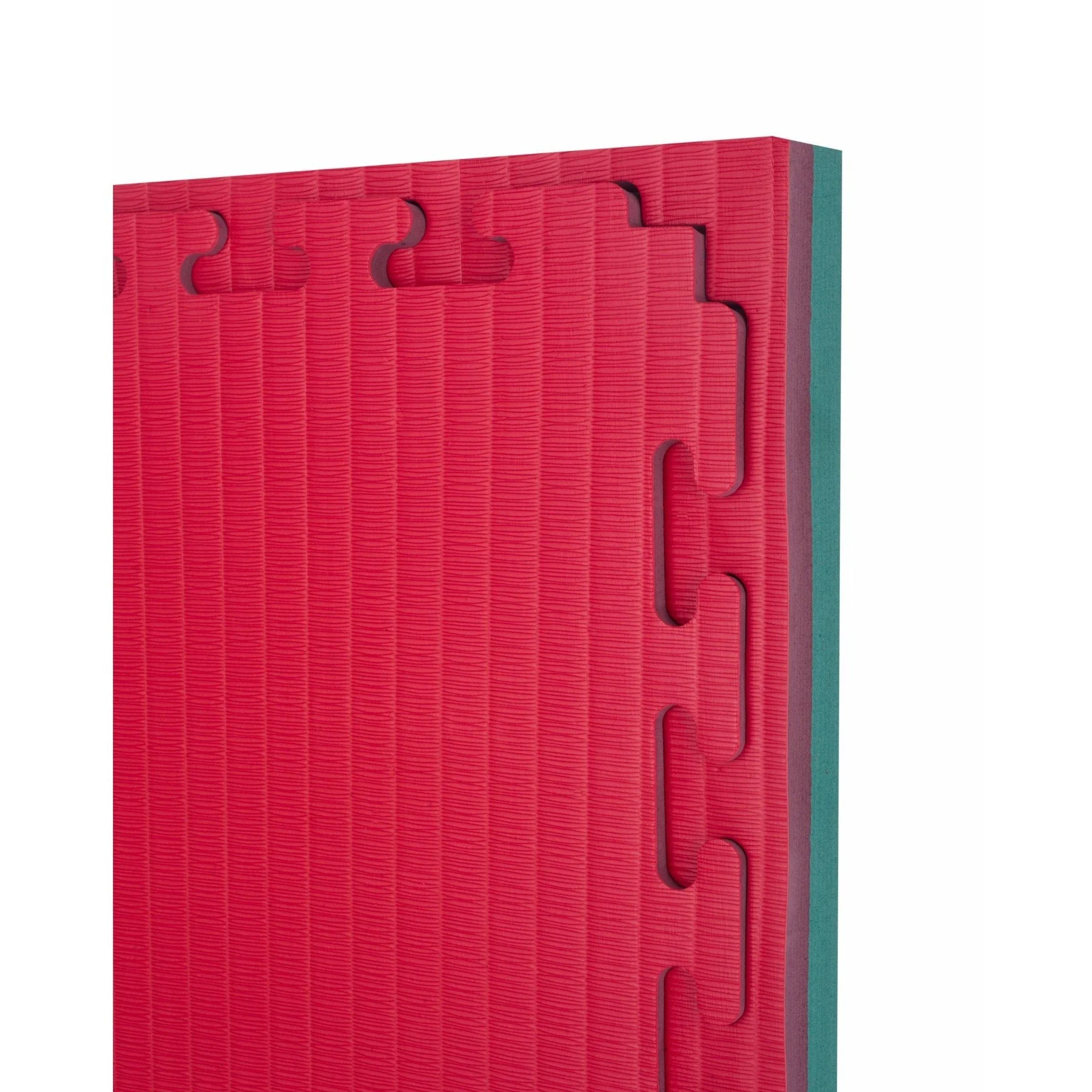 40mm Basic Tatami Red and Green 1m x 1m reversible jigsaw mats (bulk discount available) - Image 6