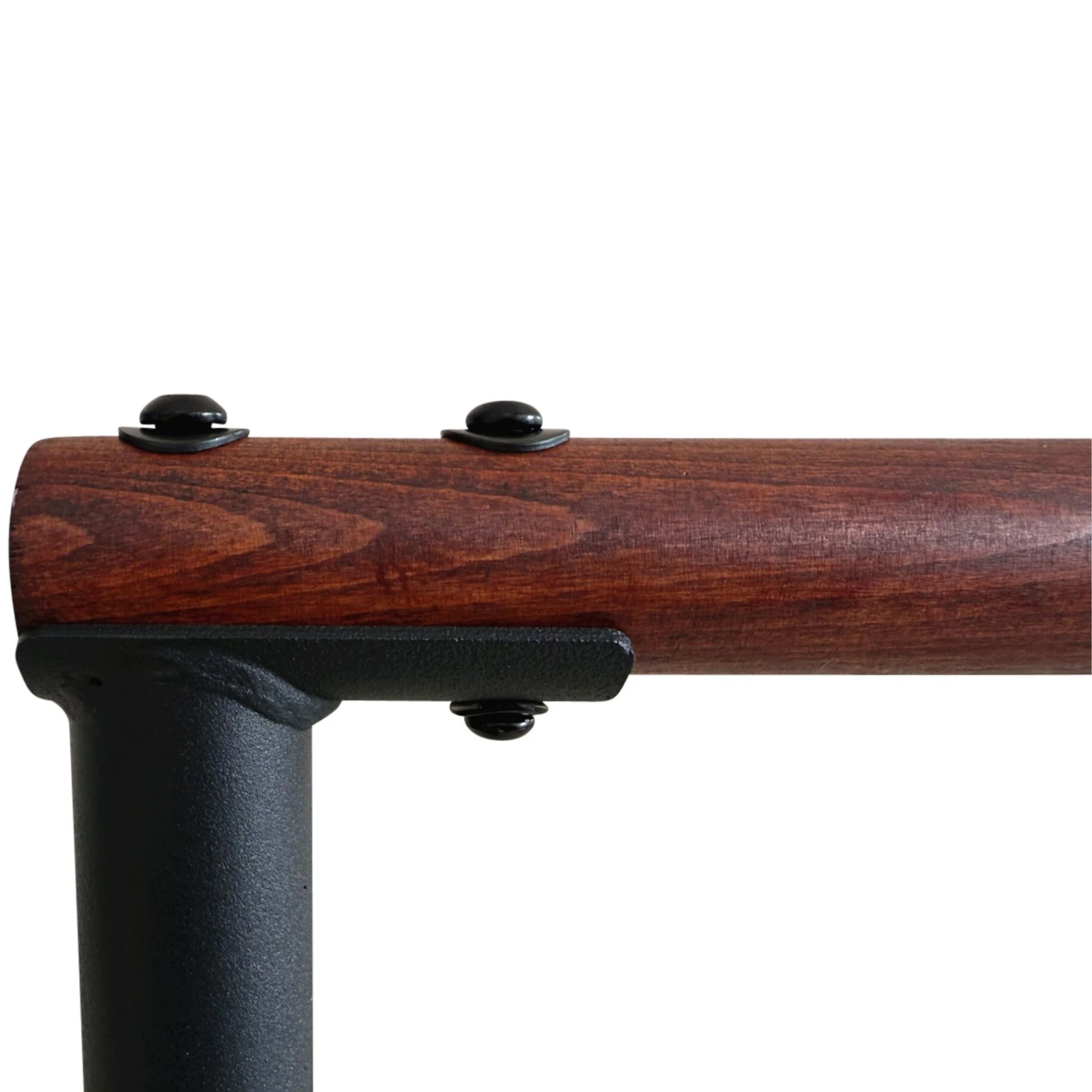 Cannons UK Dip Bars with Wooden Handles – Beech Wood & Steel – 72cm Wide - Image 3