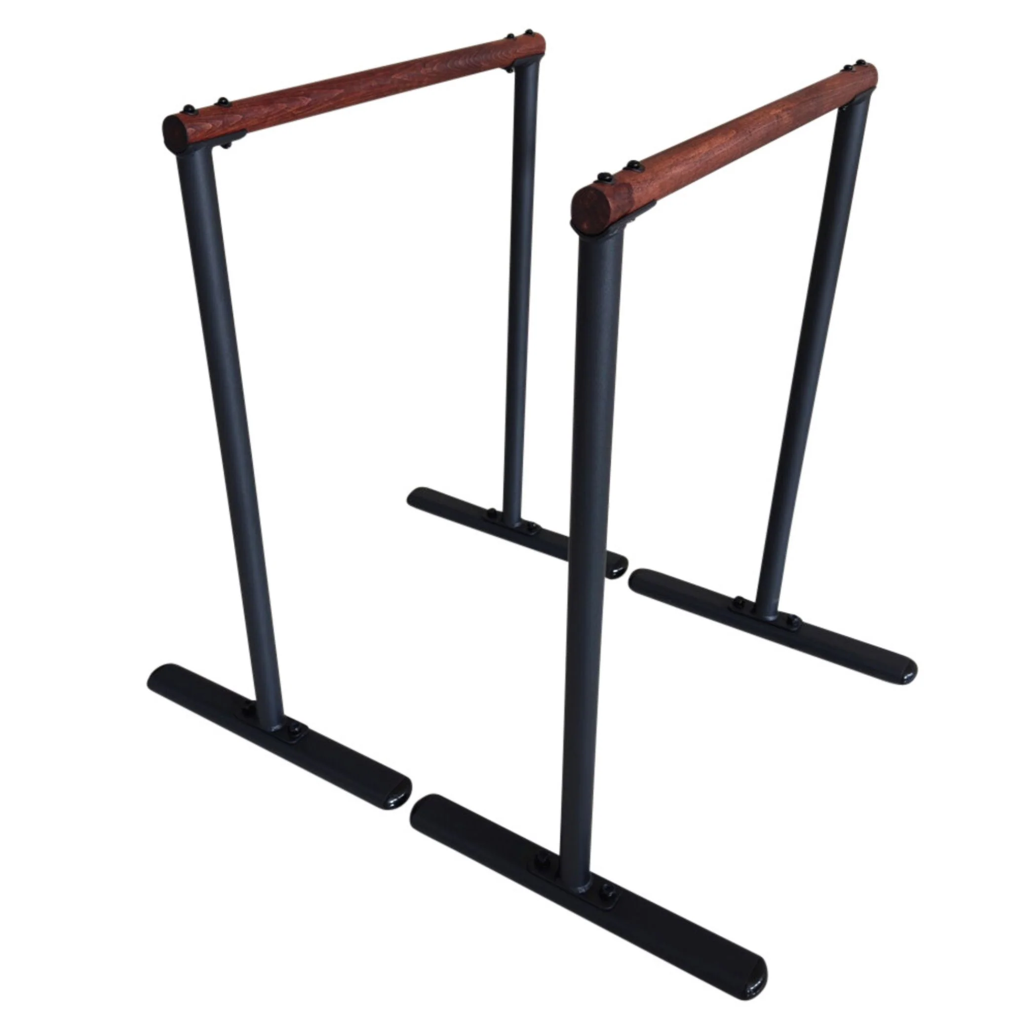 Cannons UK Dip Bars with Wooden Handles – Beech Wood & Steel – 72cm Wide - Image 4