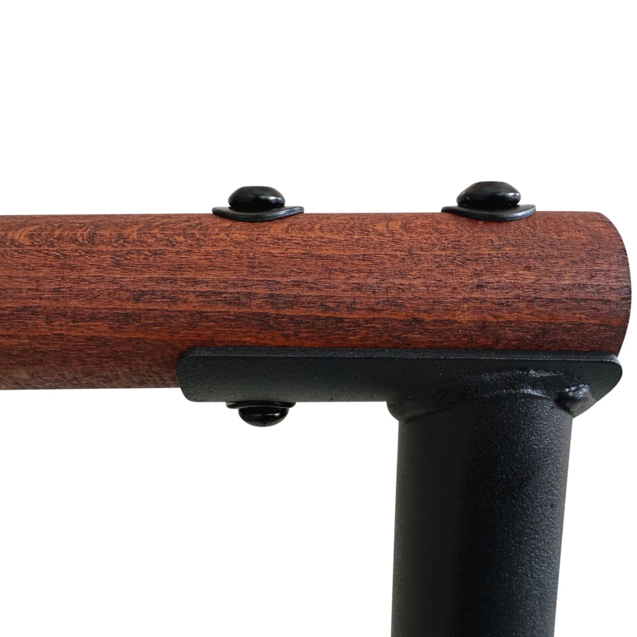 Cannons UK Dip Bars with Wooden Handles – Beech Wood & Steel – 72cm Wide - Image 6