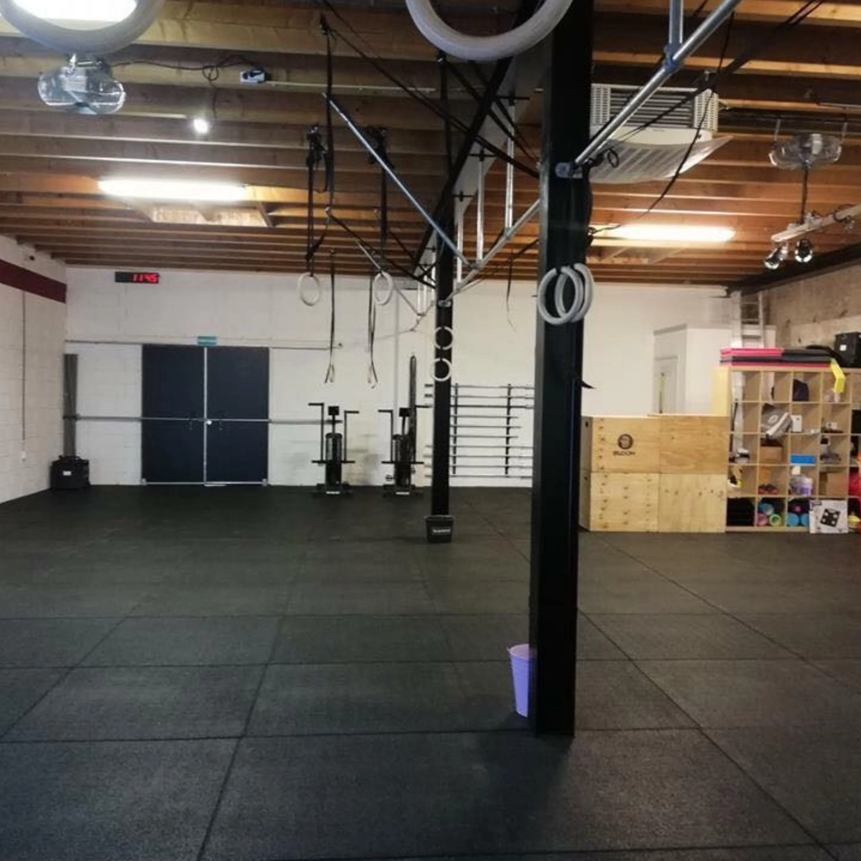Flatline Pro Black Rubber Gym Flooring 1m x 1m x 30mm Cannons UK - Image 5