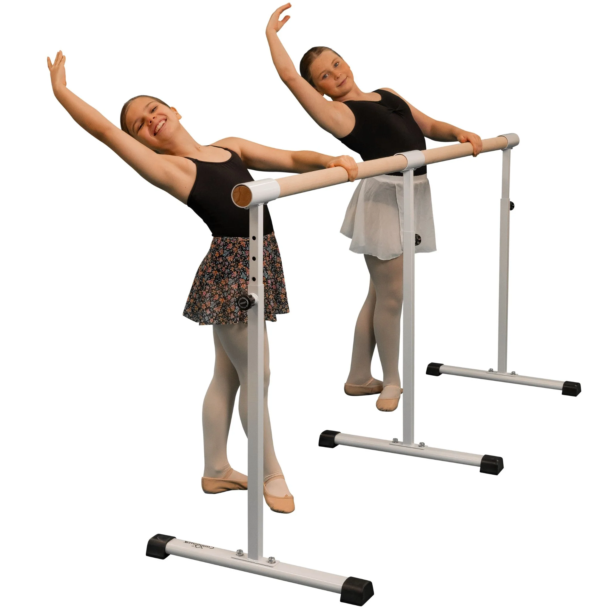 Freestanding and portable Ballet / stretch Barre 110cm (with extension option) - Image 10