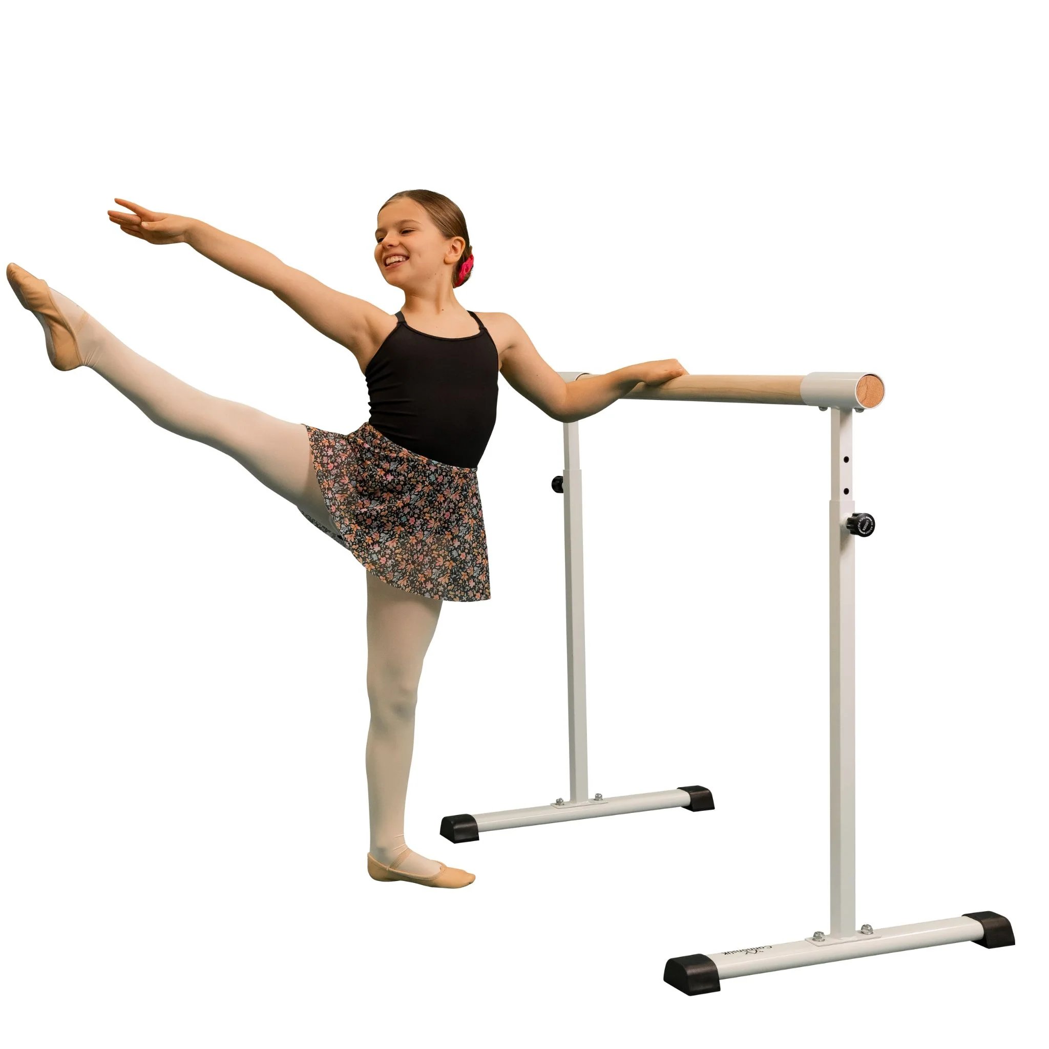 Freestanding and portable Ballet / stretch Barre 110cm (with extension option) - Image 21