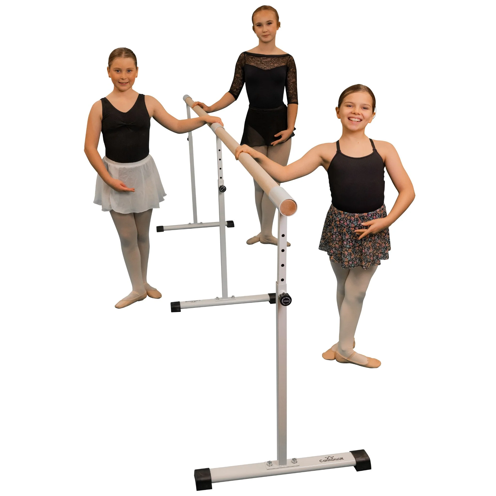 Freestanding and portable Ballet / stretch Barre 110cm (with extension option) - Image 26