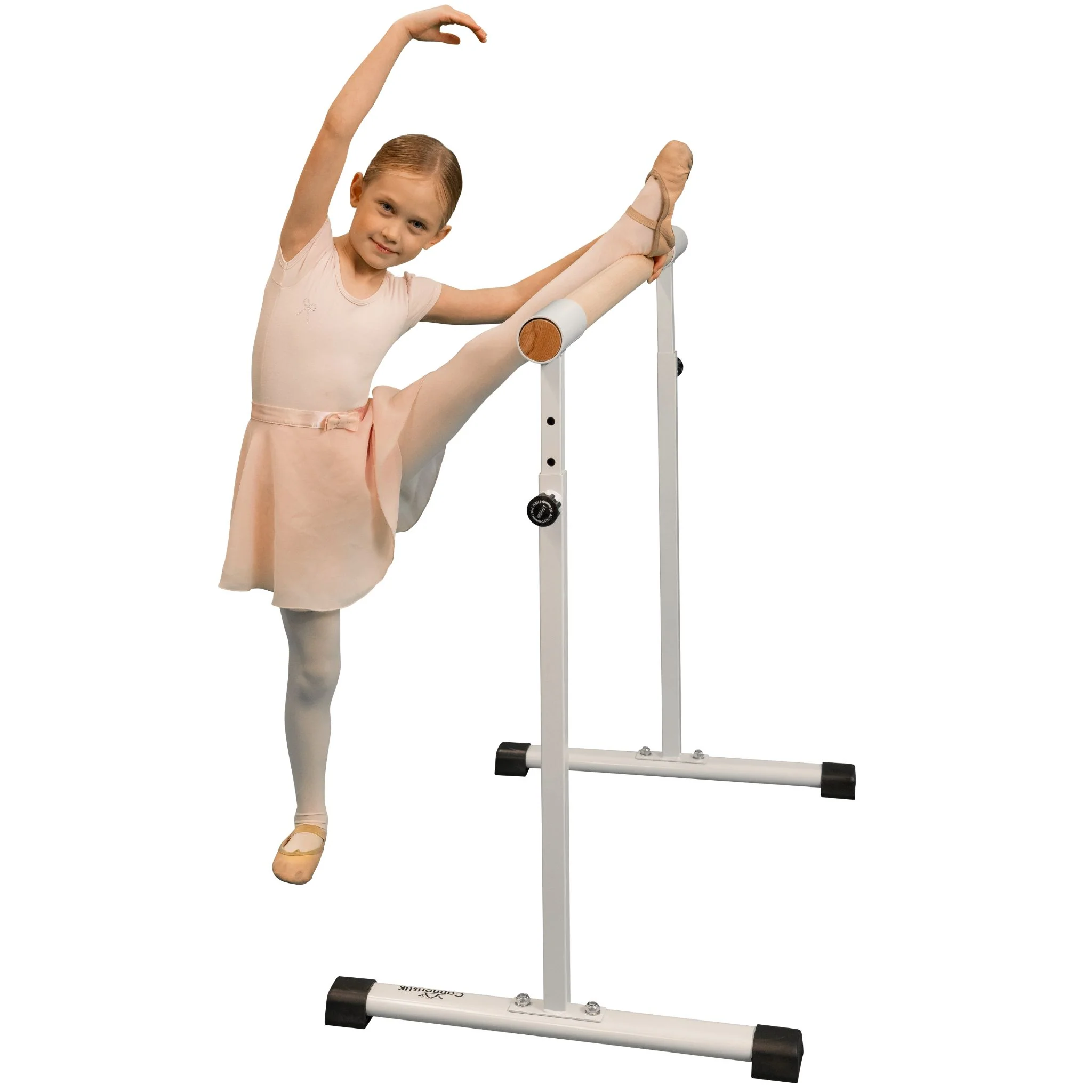 Freestanding and portable Ballet / stretch Barre 110cm (with extension option) - Image 3