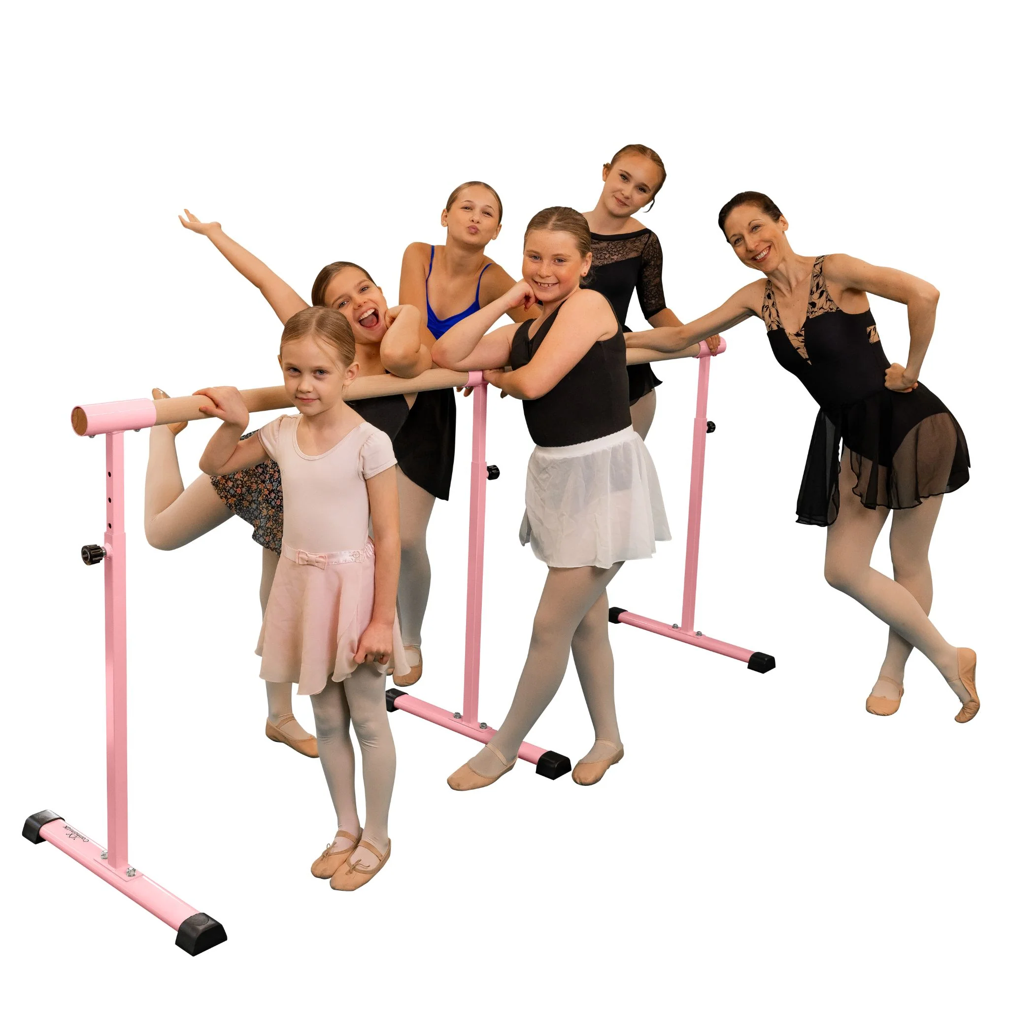 Freestanding and portable Ballet / stretch Barre 110cm (with extension option) - Image 37