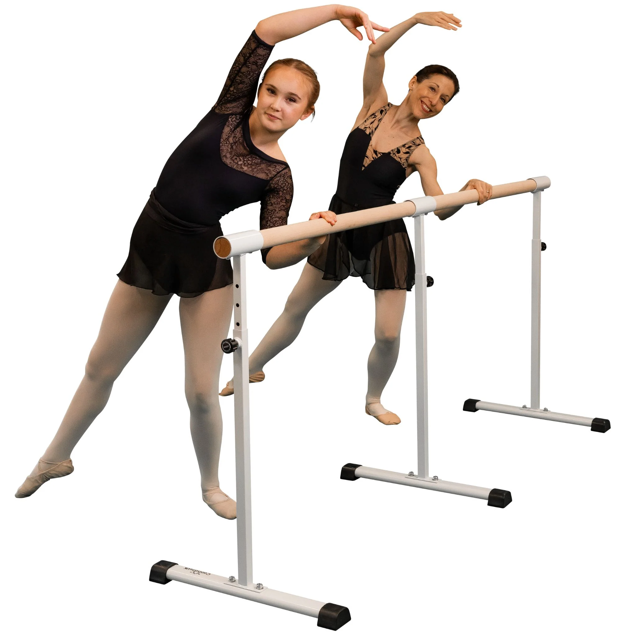 Freestanding and portable Ballet / stretch Barre 150cm (with extension option) - Image 5