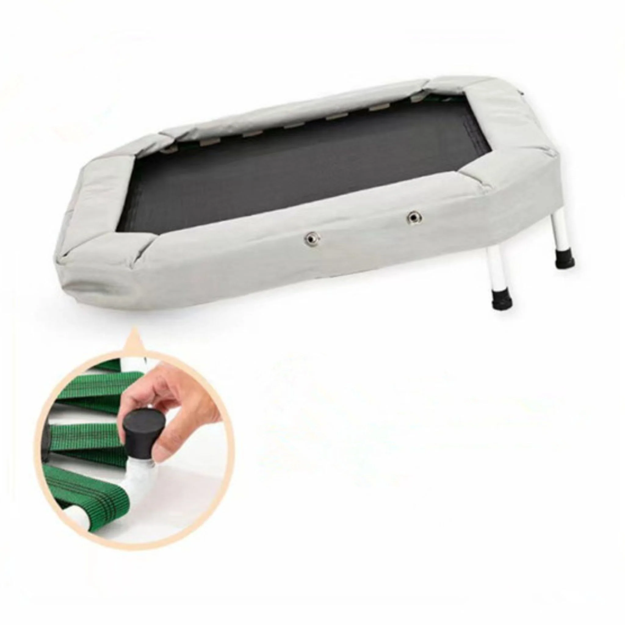 Mini Folding Junior Gymnastics bar with Trampoline - Image 3