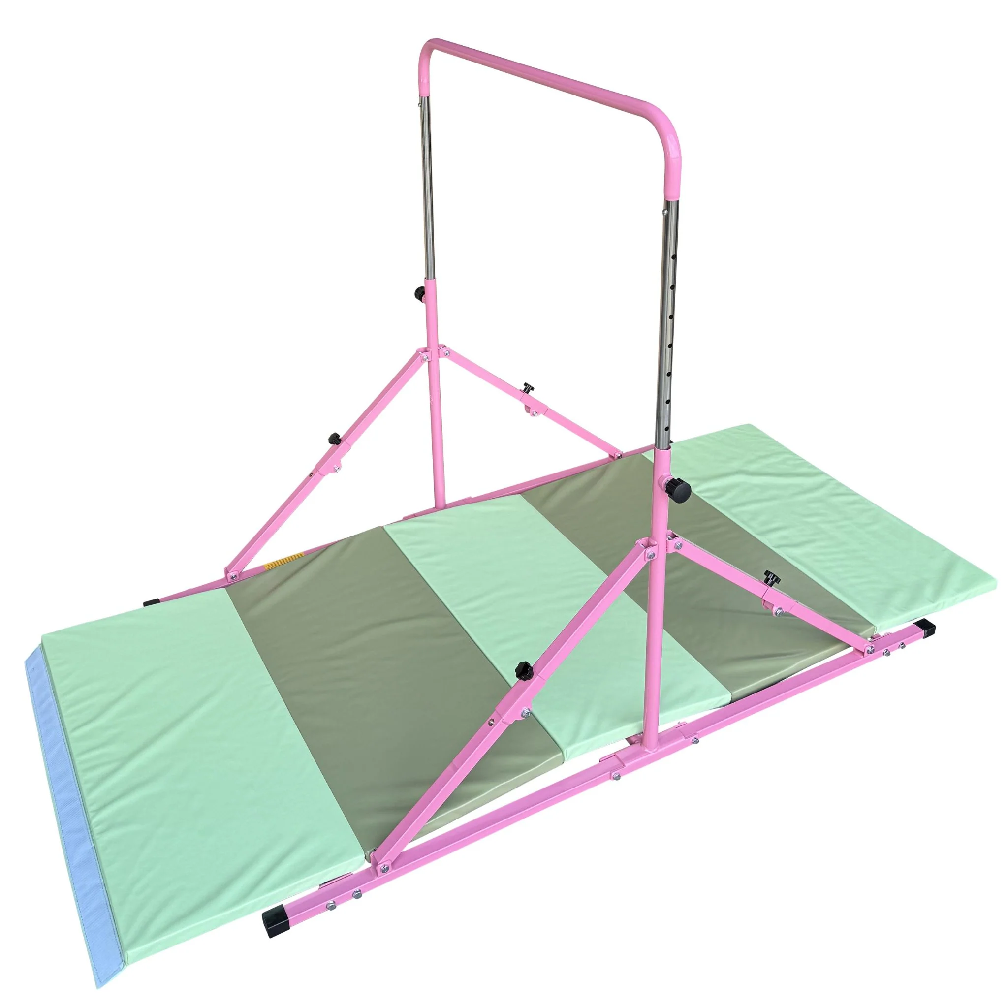 2nd Edition Mini Folding Junior Pro Adjustable. 84cm to 125cm Horizontal Bars with optional mat - Image 18