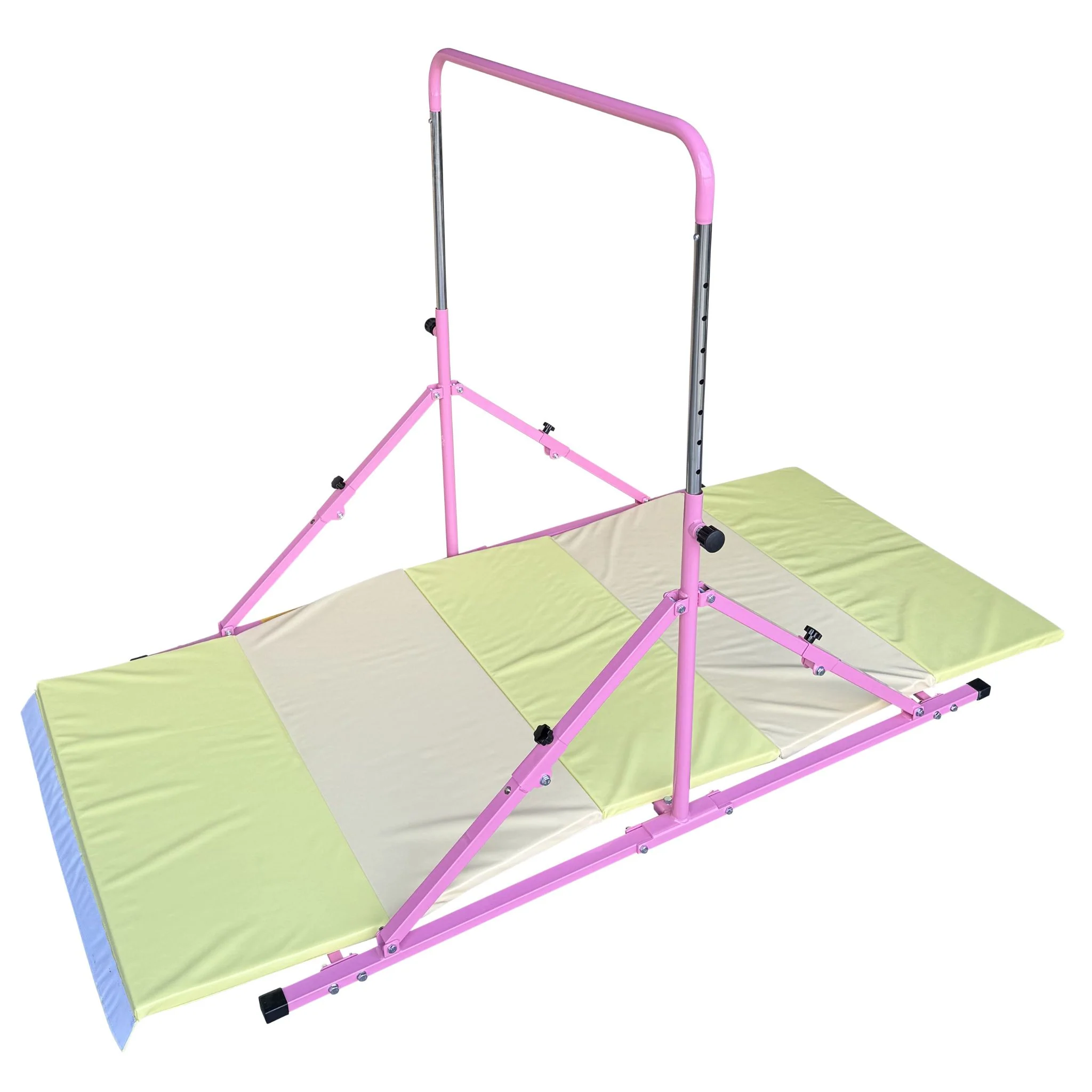 2nd Edition Mini Folding Junior Pro Adjustable. 84cm to 125cm Horizontal Bars with optional mat - Image 20