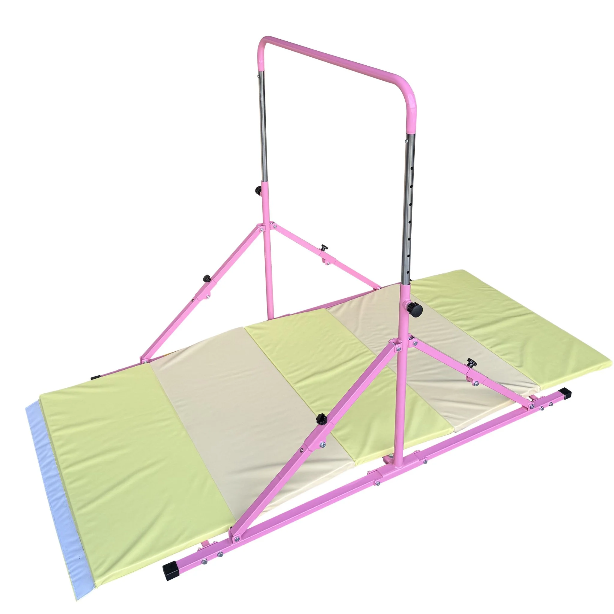 2nd Edition Mini Folding Junior Pro Adjustable. 84cm to 125cm Horizontal Bars with optional mat - Image 21