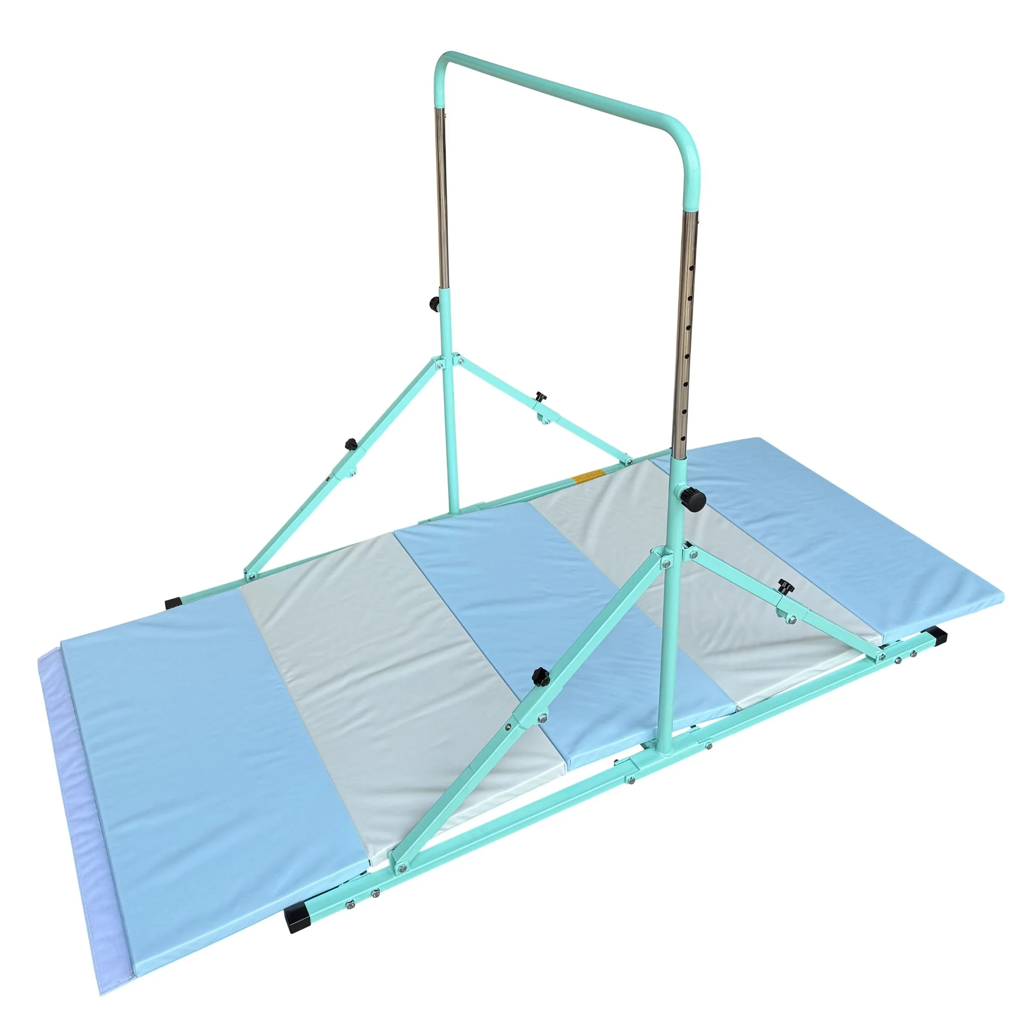 2nd Edition Mini Folding Junior Pro Adjustable. 84cm to 125cm Horizontal Bars with optional mat - Image 8